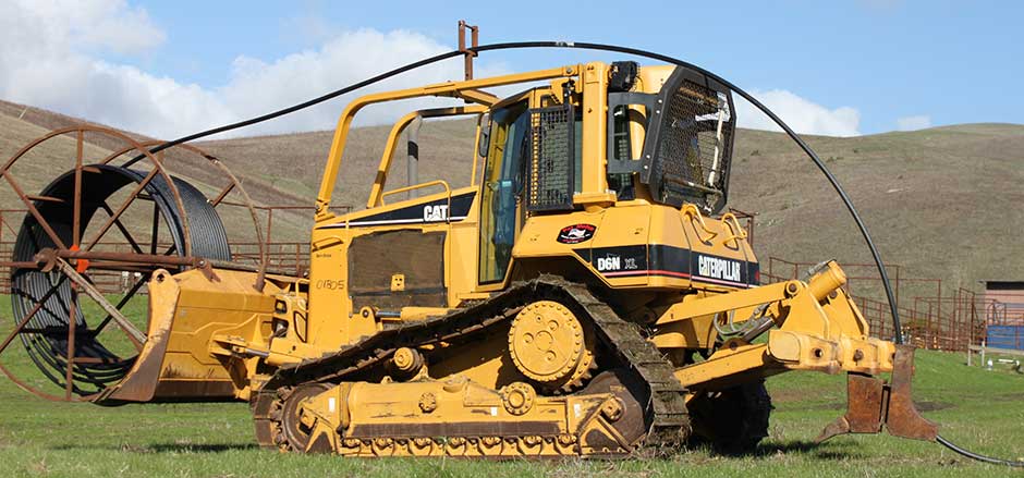 Pat Molnar General Engineering and Construction in San Luis Obispo County Equipment Pipe Layer