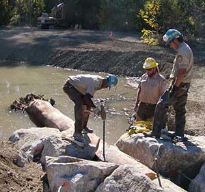 Pat Molnar stream and creek restoration Santa Rosa Creek, San Luis Obipso County